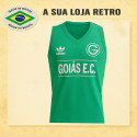 Regata retrô Goias Verde Gola V