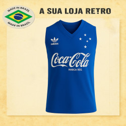 Regata retrô Cruzeiro Azul