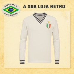 Camisa retrô Juventus goleiro branca 1975-1976 - ITA