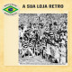 Camisa retrô XV de Piracicaba Preta Cordinha