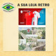 Camisa Retrô Luxemburgo 1980 vermelha - LUX