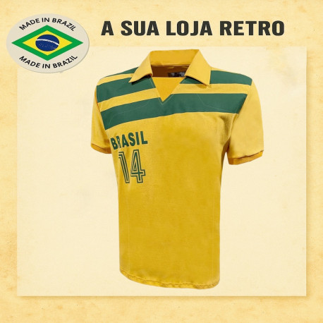 Camisa retrô Brasil de Volei - 1992