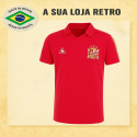 Camisa retrô Espanha le Coq 1986