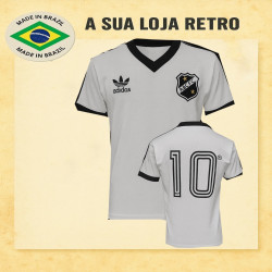 Camisa retrô Abc branca 1986