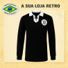 Camisa retrô XV de Piracicaba Preta Cordinha