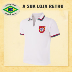 Camisa retrô Portugal branca - 1963