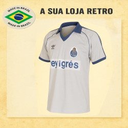 Camisa retrô Porto Branca Revigres - POR