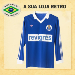 Camisa retrô Porto azul ML 1980 - POR