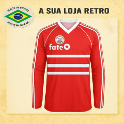 Camisa retrô River Plate Vermelha 1986 ML - ARG
