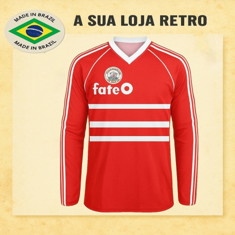 Camisa retrô River Plate Vermelha 1986 ML - ARG