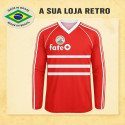 Camisa retrô River Plate Vermelha 1986 ML - ARG