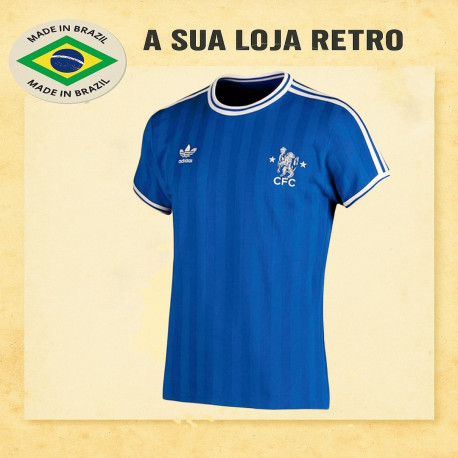 Camisa retrô Chelsea - ENG