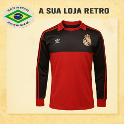 Camisa retrô Real Madrid goleiro 1980