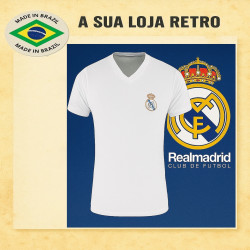 - Camisa retrô Real Madrid - ESP
