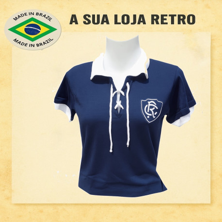 Camisa retrô Baby look Remo