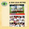 Camisa retrô da Inglaterra branca - 1984