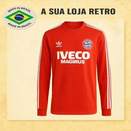  Camisa retrô Bayern de Munique- ALE