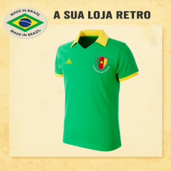 Camisa retrô dos Camarões - 1982