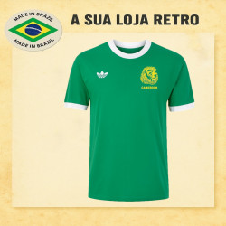 Camisa retrô Roger Milla Camarões -1980