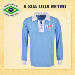 Camisa retrô Seleção do Uruguai cordinha 1930
