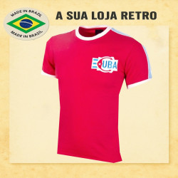 Camisa retrô Cuba 1976