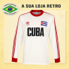 Camisa retrô Cuba 1980 ML