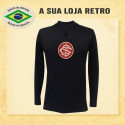 Camisa retrô Goleiro Preta Internacional ML 1974.