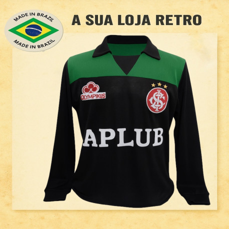 Camisa retrô Internacional ML Aplub goleiro -1985