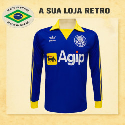 Camisa retrô Palmeiras Parmalat ML - 1992