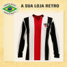 Camisa retrô Ferroviário Atlético Clube Listrada - 1977