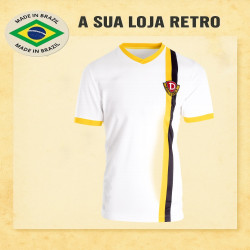 Camisa retrô Dynamo dresden branca 1970- ALE