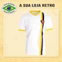 Camisa retrô Dynamo Dresden Branca 1970- ALE