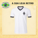 Camisa retrô Borussia Mönchengladbach branca -1976
