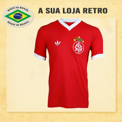 Camisa retrô Internacional Louro Verde 1980-1981