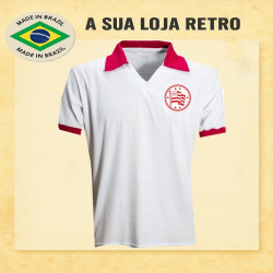 Camisa retro Nautico branca Banorte
