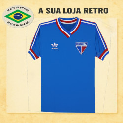 Camisa retrô Fortaleza Esporte Clube Azul Logo