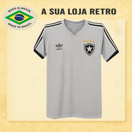 Camisa retrô Botafogo cinza l