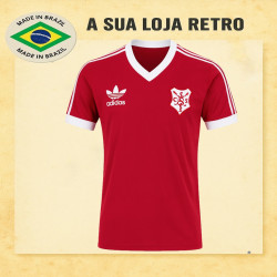 Camisa retrô clube sergipano - 1989 vermelha