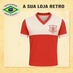 Camisa retrô clube sergipano - 1989 vermelha