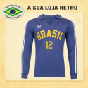 Camisa retrô de Volei Brasil ML 1987
