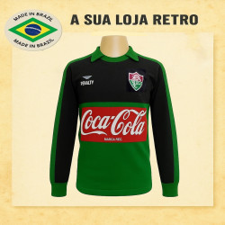 Camisa retrô Fluminense Goleiro ML Coca Cola 1984