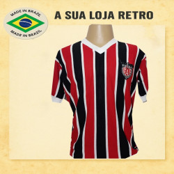 Camisa retrô Clube Atlético Ferroviario Listrada 1980