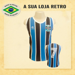 Regata retrô listrada Grêmio 