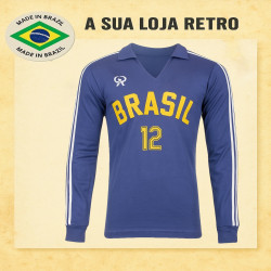 Camisa retrô de Volei Brasil ML 1987