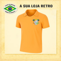 Camisa retrô Costa do Marfim laranja