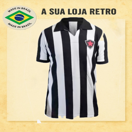 Camisa retrô listrada Botafogo da paraiba - PA