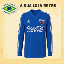 Camisa retrô Fortaleza Esporte Clube Azul ML