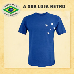 Camisa retrô Cruzeiro Gola Careca 1966