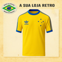 Camisa retrô Cruzeiro goleiro 1984