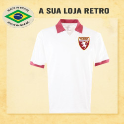 Camisa Retrô Torino Tradicional branca - ITA